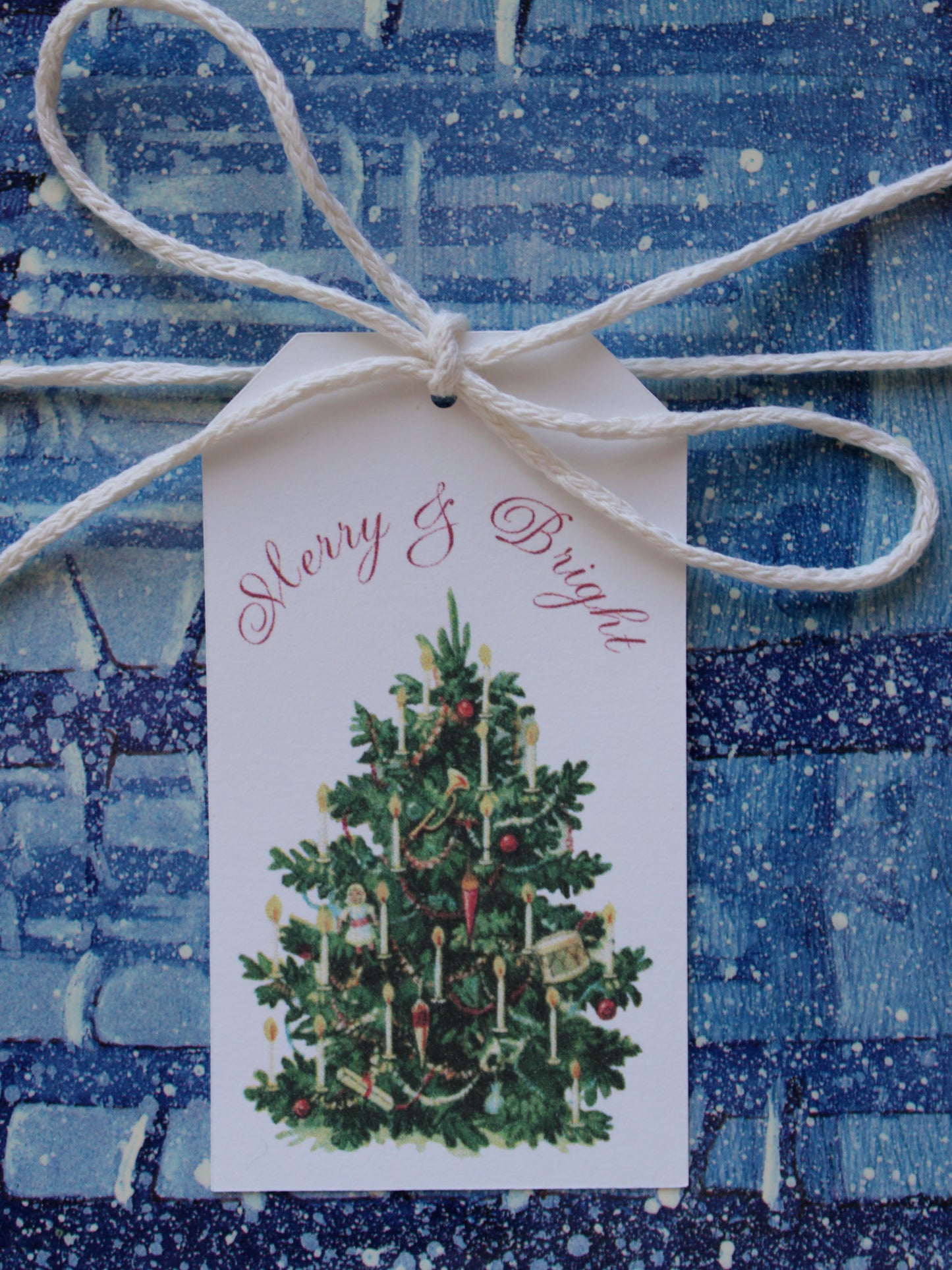 Merry & Bright Gift Tag