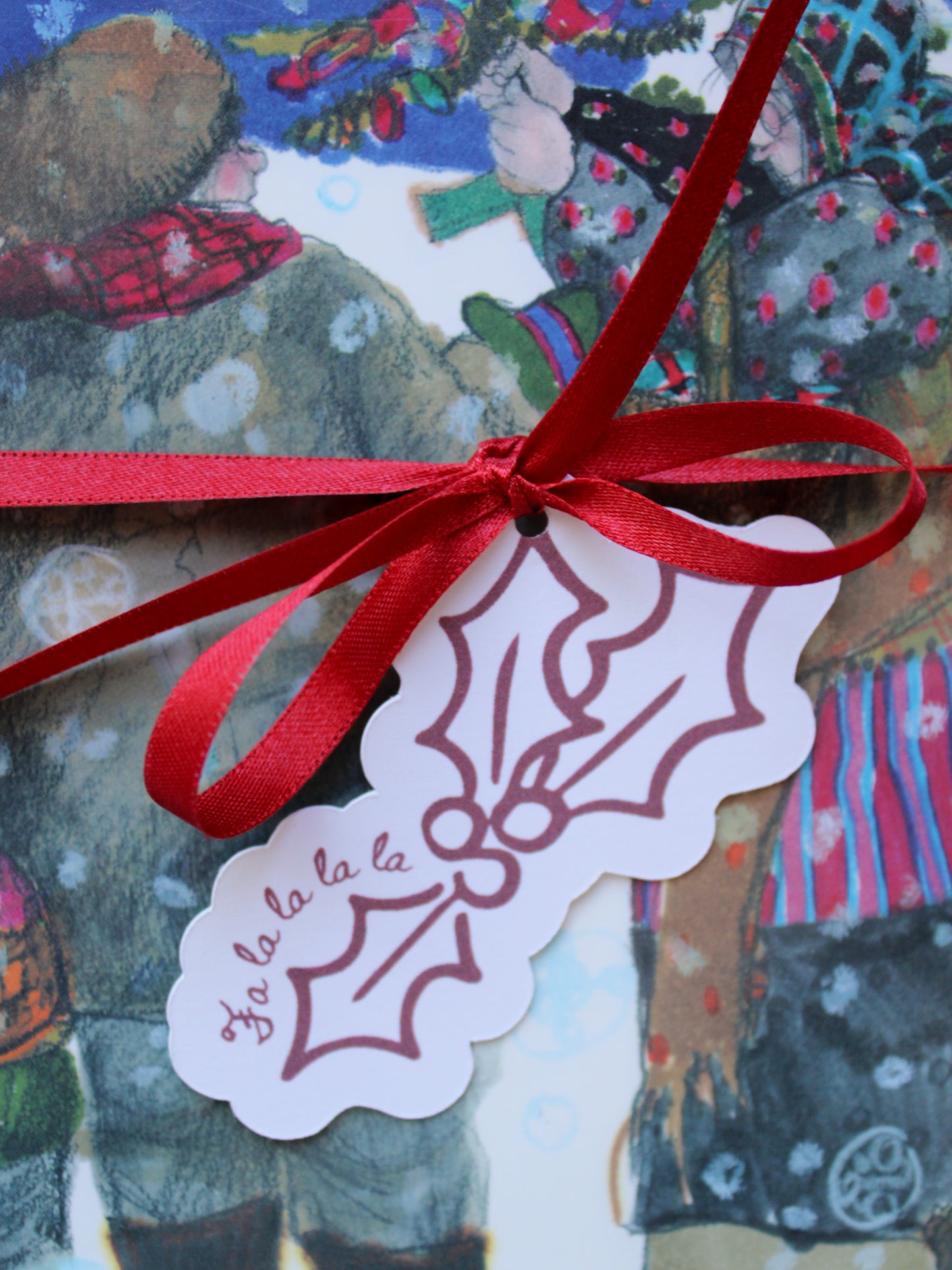 Holly Gift Tag