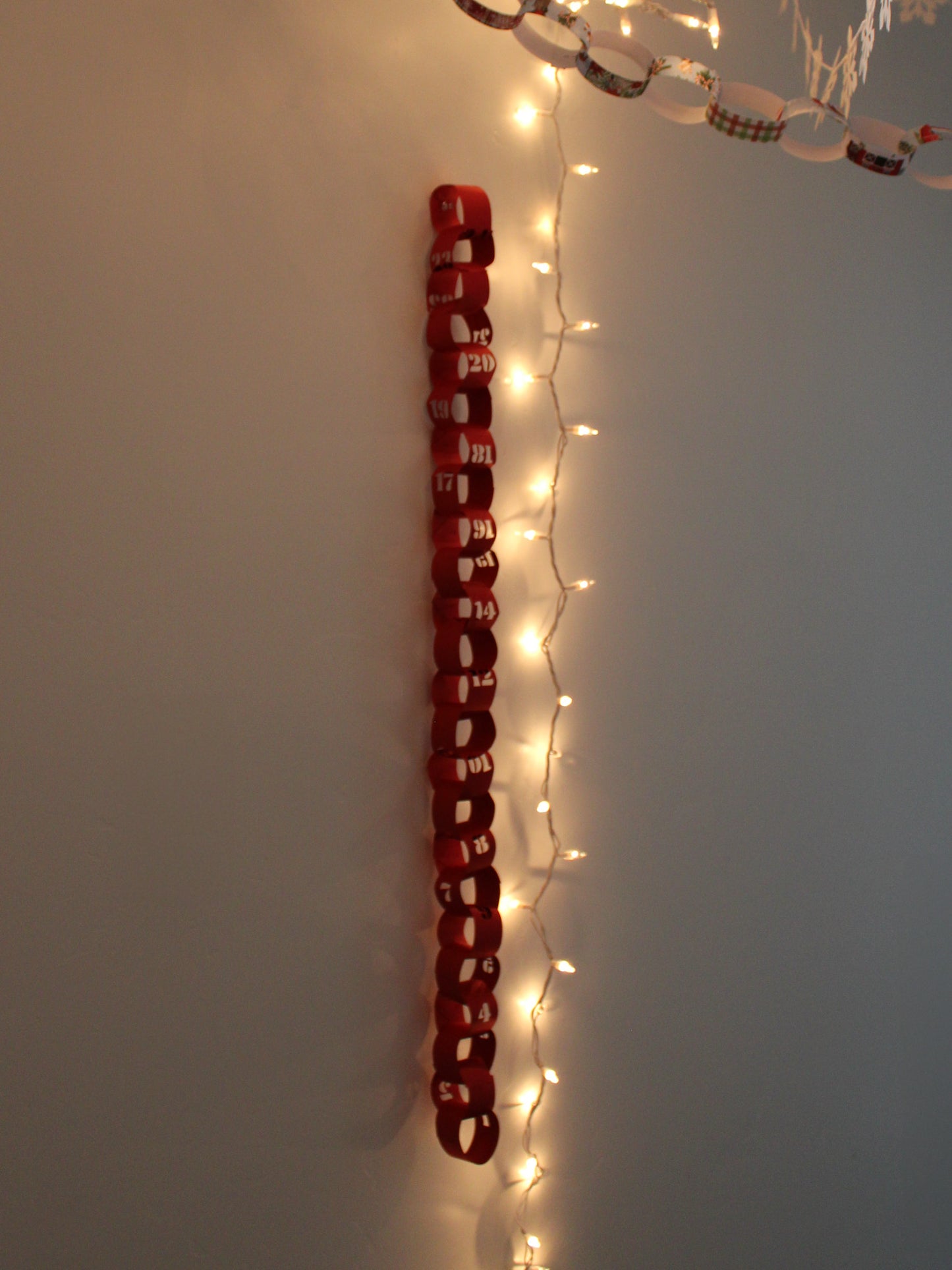Paper Countdown Chain