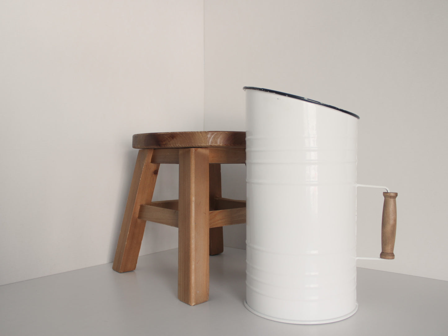 White Decorative Pitcher