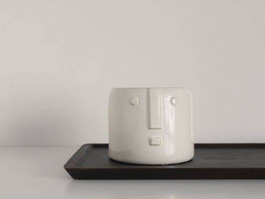 Face Indoor Plant Pot
