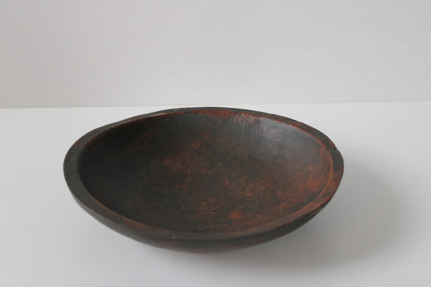 Shallow Wood Bowl