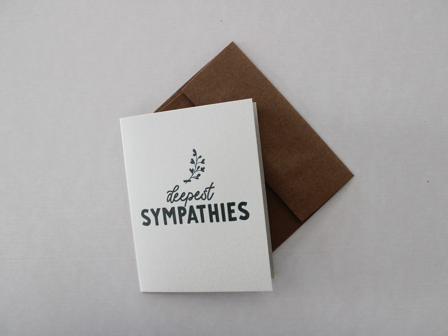 Deepest Sympathies Card