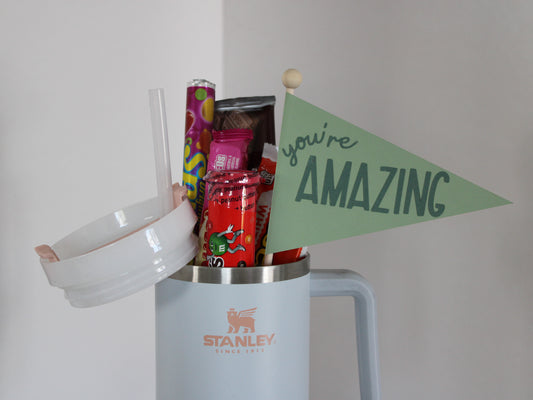 Handmade Paper Flag - You're Amazing