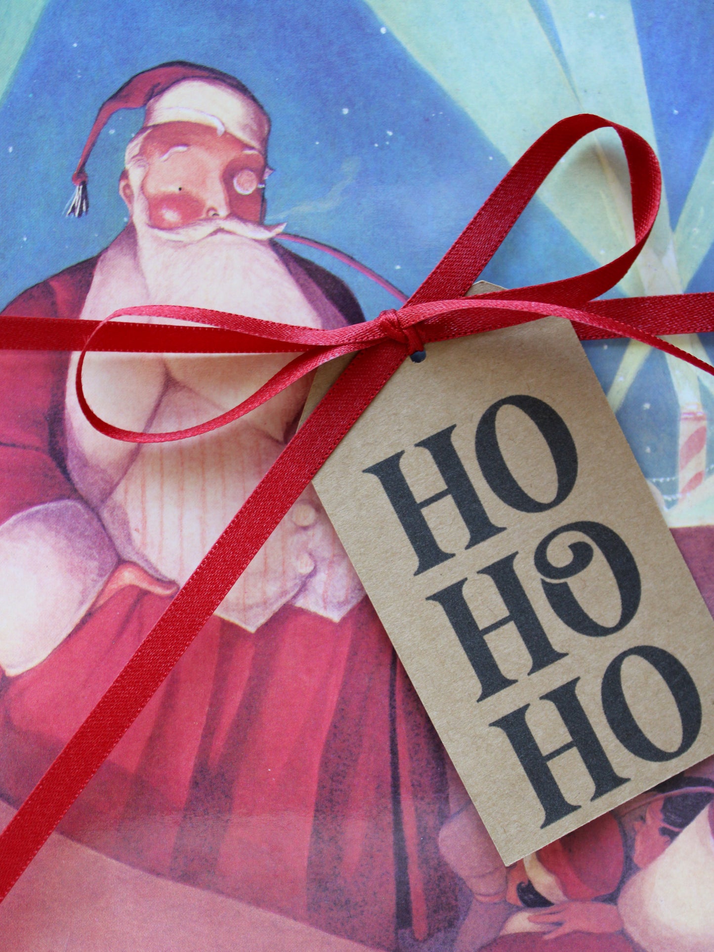 HO HO HO Gift Tag