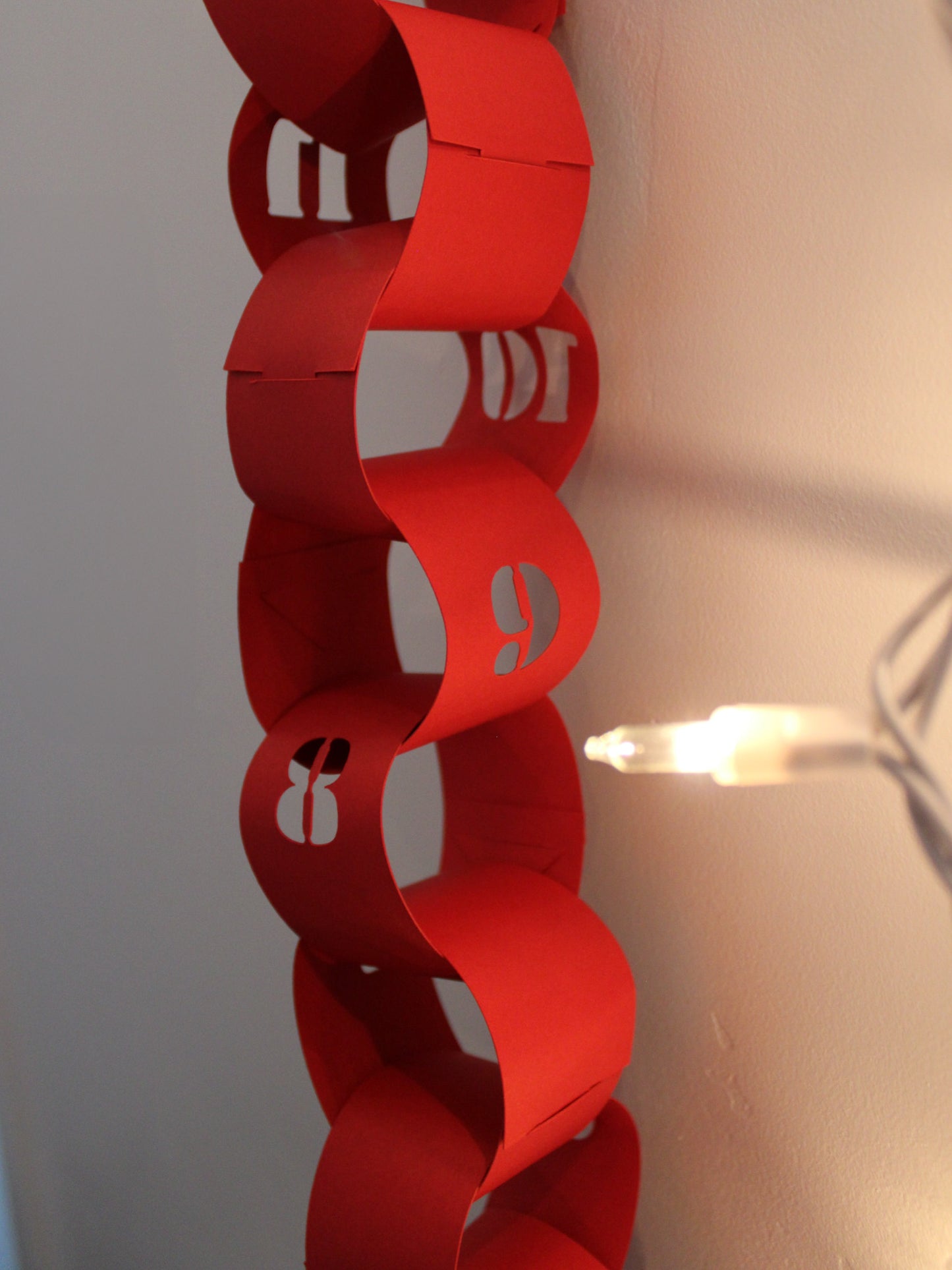 Paper Countdown Chain