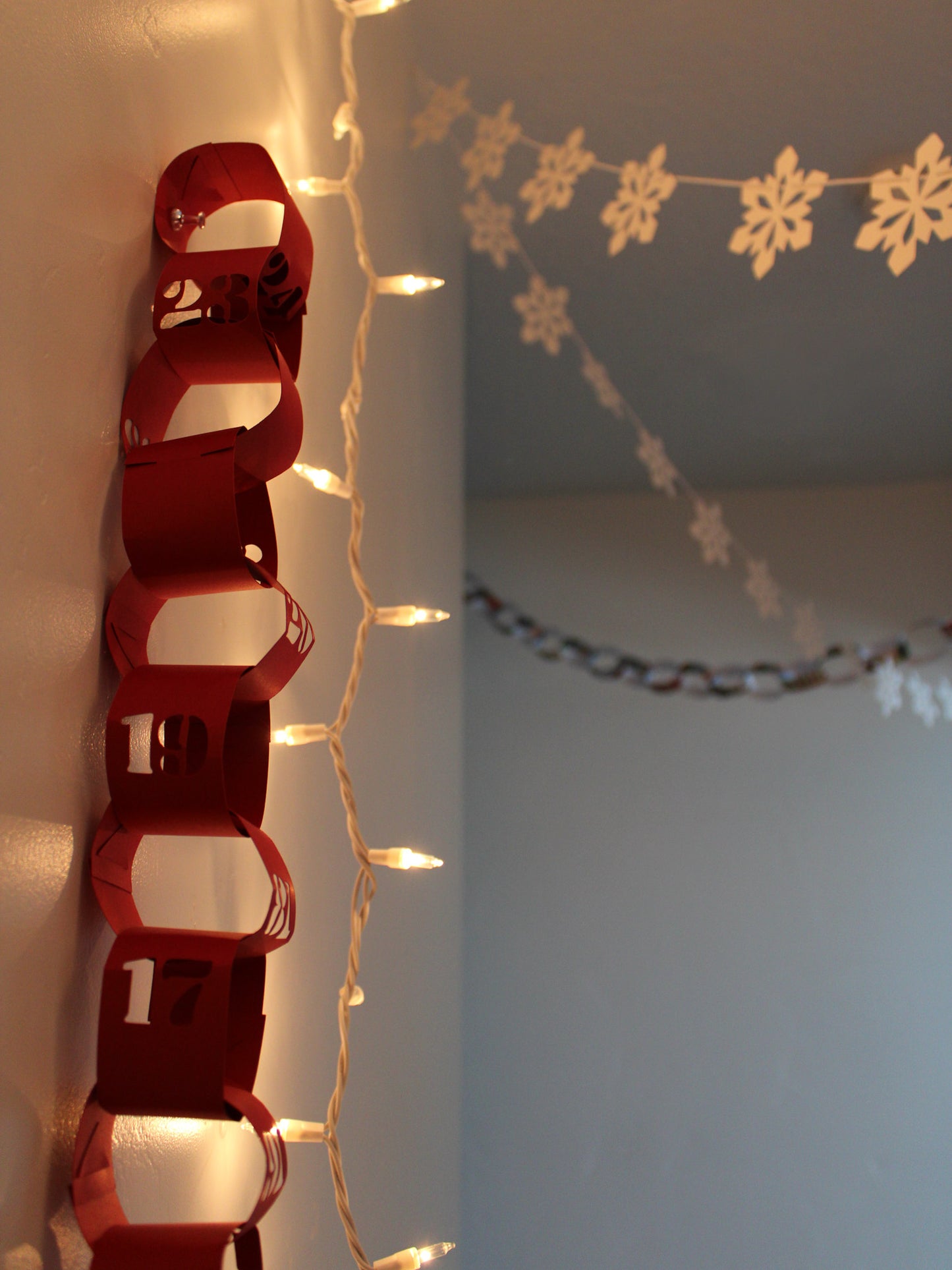 Paper Countdown Chain