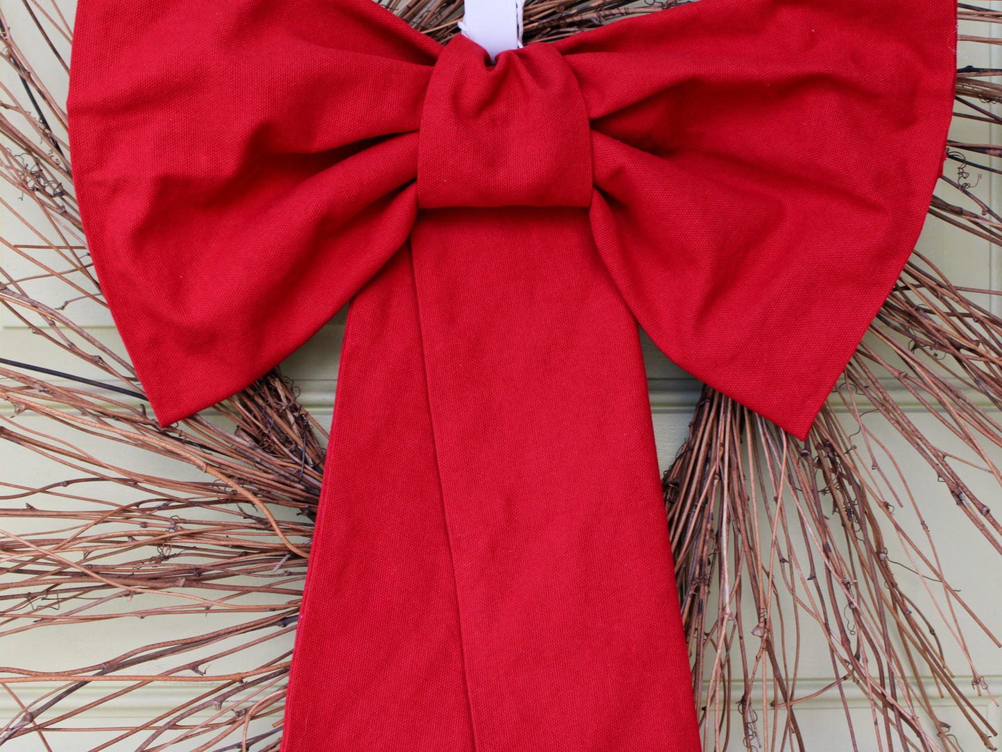 No-Sew Holiday Bow