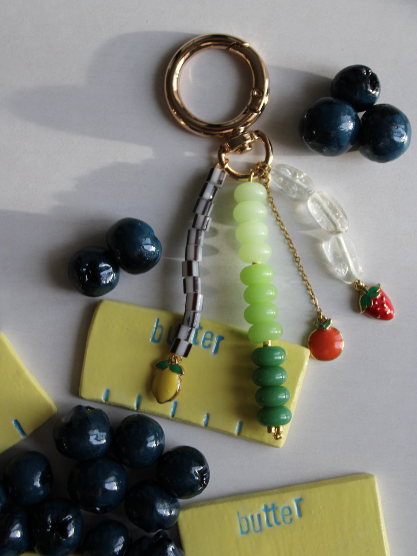 Mixed Fruit Bag Charm